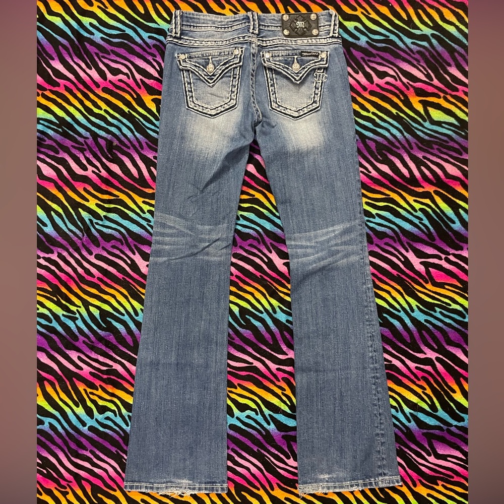 Miss Me Blue Boot Cut Jeans